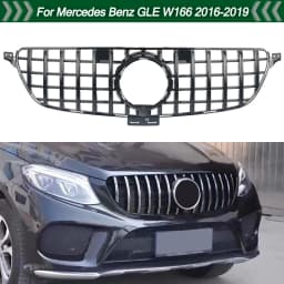 For Mercedes Benz ML Class W166 Upper Facelift Grill For GLE Coupe C292 GLE350 GLE400 GTR Grille 2015 2016 2017 2018