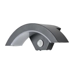 Modern Wall Sconce 24W Wall Light with Motion Sensor, 3000K Black Warm Light Wall Lamp, Outdoor Lamp Applique Murale for Hallway