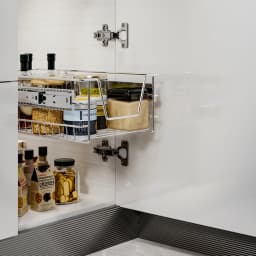 【Lifeideas】Metal Sliding Kitchen Cabinet Pull Out Wire Basket Organizer Sliding Drawer Storage for Inside Kitchen Cabinet