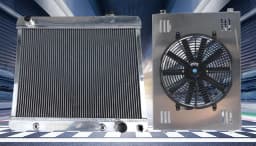 Aluminum Radiator+Shroud+FAN for 1963-1966 Chevy Truck C10 C20 C30 1964 1965 AT 1963 1964 1965 1966 63 64 65 66