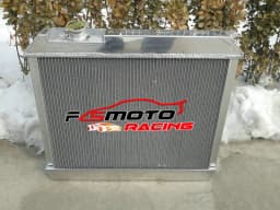 Aluminum Radiator+Shroud+FAN for 1963-1966 Chevy Truck C10 C20 C30 1964 1965 AT 1963 1964 1965 1966 63 64 65 66