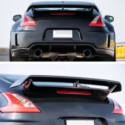 Nismo Style Rear Trunk Spoiler Wing Gloss Black Fits For Nissan 370Z Z34 2009 2010 2011 2012 2013 2014-2021 Rear Roof Spoiler
