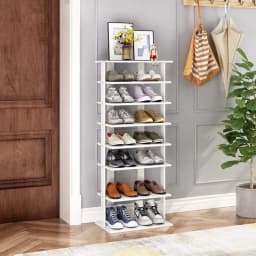【Lifeideas】Contemporary 7/10-Tier Household Space Saving Shoe Rack for Entryway