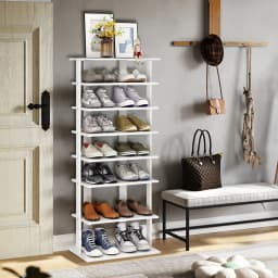 【Lifeideas】Contemporary 7/10-Tier Household Space Saving Shoe Rack for Entryway