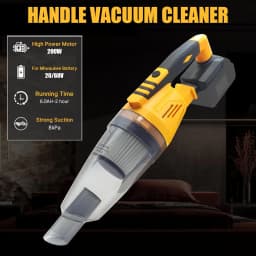 Cordless Vacuum Cleaner Hoover Upright Lightweight Handheld Replace For Dewalt XR 18V Battery UK Tool Only