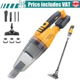 Cordless Vacuum Cleaner Hoover Upright Lightweight Handheld Replace For Dewalt XR 18V Battery UK Tool Only