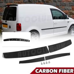 Fit For VW Volkswagen Caddy Maxi 2005-2018 Twin Door Barn Wing Rear Trunk Upper Spoiler Lip Wing Sportline Style Car Accessories