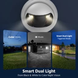 ANNKE 8MP 4K 6MP Camera Security Dual Lens Human Detect Two Way Audio 180° Wide View Angle Panoramic Dual Lens Poe IP Camera