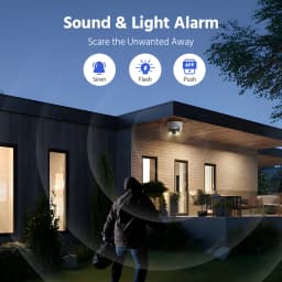 ANNKE 8MP 4K 6MP Camera Security Dual Lens Human Detect Two Way Audio 180° Wide View Angle Panoramic Dual Lens Poe IP Camera