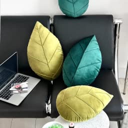 1pcs Christmas Decorations Leaf Shaped Pillows Nordic Style Minimalist Living Room Sofas Headboard Cushions New Year's Gifts