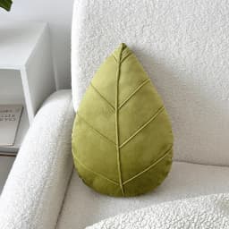 1pcs Christmas Decorations Leaf Shaped Pillows Nordic Style Minimalist Living Room Sofas Headboard Cushions New Year's Gifts