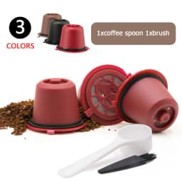 3pcs/Set Refillable Dolce Gusto Coffee Capsule Nescafe Dolce Gusto Reusable Capsule Gusto Capsules Dolce Gusto Refill 200 Times