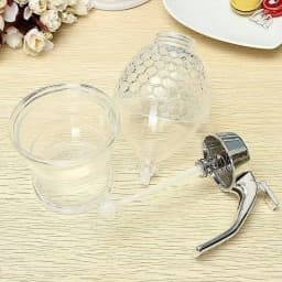 Honey Squeeze Storage Kitchen Honey Container Dispenser Honey Syrup Dispenser Pot Vintage Honeycomb Bottle Oil spray Oil bottle