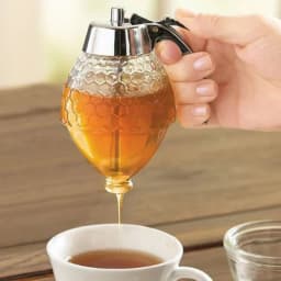 Honey Squeeze Storage Kitchen Honey Container Dispenser Honey Syrup Dispenser Pot Vintage Honeycomb Bottle Oil spray Oil bottle