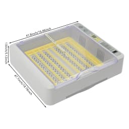 Egg Incubator Digital Poultry Hatcher Machine General Purpose Incubator with Automatic Egg Turning