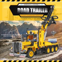 Mould King 17011 Technical Car Toys The MOC-43434 Tow Truck Building Block Engineering Truck Brick Set Kids Christmas Gift