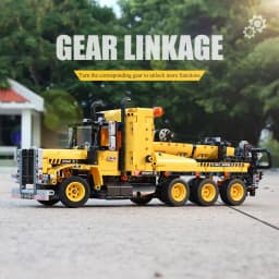 Mould King 17011 Technical Car Toys The MOC-43434 Tow Truck Building Block Engineering Truck Brick Set Kids Christmas Gift