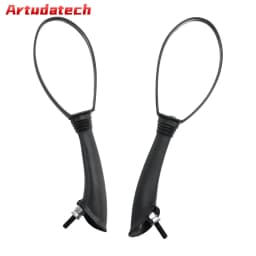 Artudatech Mirror Set - Left & Right 8mm For Piaggio Fly 50 100 125 150 2T 4T 2006-2014 2010 2011 2012 2013