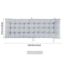 【Breeins】In/Outdoor Cushion Sun Lounger Cushion Pad Garden Recliner Chair Seat Pads