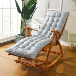 【Breeins】In/Outdoor Cushion Sun Lounger Cushion Pad Garden Recliner Chair Seat Pads