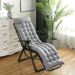 【Breeins】In/Outdoor Cushion Sun Lounger Cushion Pad Garden Recliner Chair Seat Pads