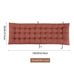 【Breeins】In/Outdoor Cushion Sun Lounger Cushion Pad Garden Recliner Chair Seat Pads