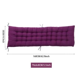 【Breeins】In/Outdoor Cushion Sun Lounger Cushion Pad Garden Recliner Chair Seat Pads