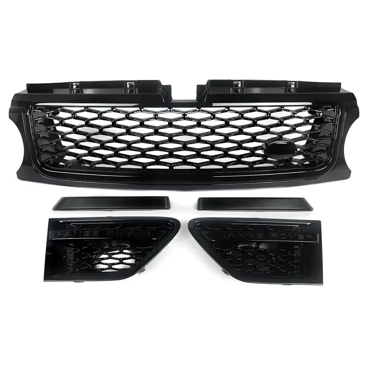For Range Rover Sport L320 2010-2013 Front Grille Side Vents Autobiography Look