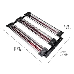 DATOUBOSS Wiring 6000W Short-Wave Infrared Paint Lamp 110V And 220V High-Power Efficient Drying For Carbody Paint Curing Chamber