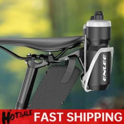 Bicycle Water Bottle Holder Adapter Bike Saddle Drink Cup Cage Adapter Saddle Kettle Holder Extension Adapter for Road Bike MTB