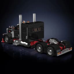 Mould King 10037 Technical Car Toys The American Truck Building Block Brick Assembly Truck Model Set Kids Christmas Gift