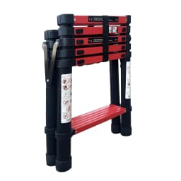 5+6 Step Ladder Telescopic Folding Aluminum DIY Cleaning Painting Compact Storage