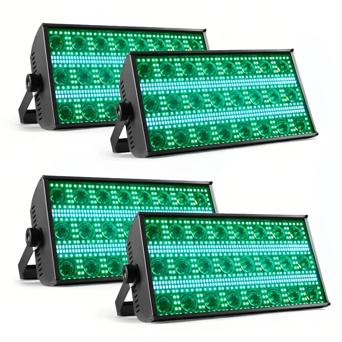 4PCS/Lot 300W LED Beam&Strobe Light RGBW 4in1 Warm White Stage Wash Beam Lights DMX DJ Disco Party Show Horse