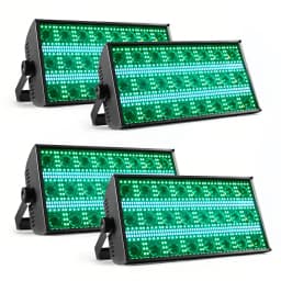 4PCS/Lot 300W LED Beam&Strobe Light RGBW 4in1 Warm White Stage Wash Beam Lights DMX DJ Disco Party Show Horse