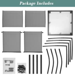 Garden Furniture Set 2 Seater, Indoor Outdoor 3 Piece set Patio Furniture Set, Garden Table and Chair 4 seater