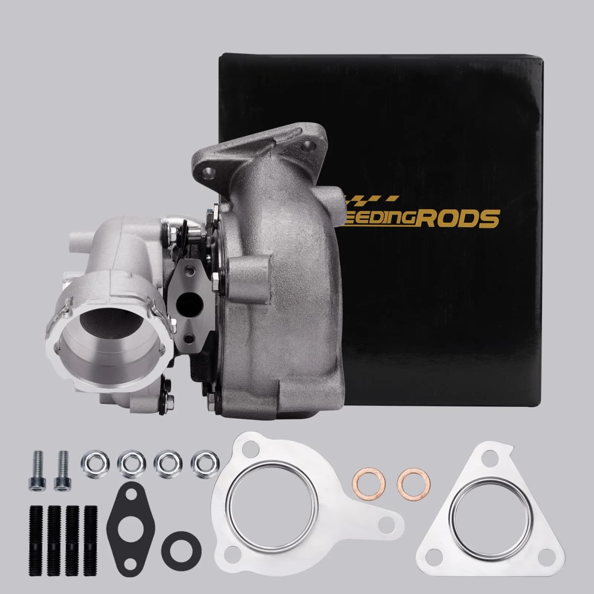 Turbocharger + Teamp Sensor For Audi A6 Vw Passat 2.0tdi Gt1749v Type + Gasket 758219-5003S 758219-0003