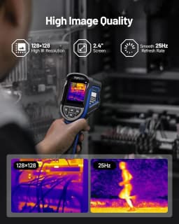 TOPDON TC004 Mini Infrared Thermal Imager sensor 240 x 240 TISR Resolution Floor Heating Detector Temperature thermal imager