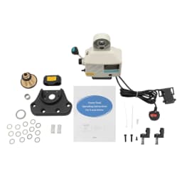 Power Feed X-Axis, 135 LBS Power Drive Feed Kit Fit Small Volume, 220V Powerfeed for Milling Machine Milling Table Feed