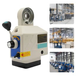Power Feed X-Axis, 135 LBS Power Drive Feed Kit Fit Small Volume, 220V Powerfeed for Milling Machine Milling Table Feed