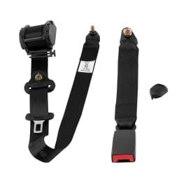 1x 3 Point Adjustable Safety Belts Universal For Rear Side Seats Of Trucks