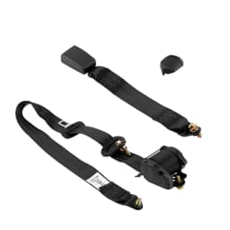 1x 3 Point Adjustable Safety Belts Universal For Rear Side Seats Of Trucks