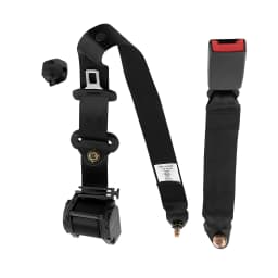 1x 3 Point Adjustable Safety Belts Universal For Rear Side Seats Of Trucks