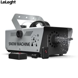 Leleght 1000W Snow Machine With Wireless Remote Control And Wired Control for Christmas Wedding Photography Parties Kid Stage