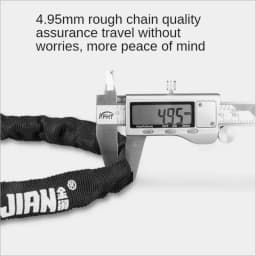 Bicycle Lock Anti-theft Chain Lock Electric Vehicle Lock Mountain Bike Locking Portable Bold As Extended Chain Locks Accessories