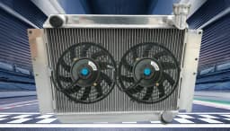 For UP TO 700HP CHEVY CORVETTE 350 V8 1955-1960 59 58 57 56 ALUMINUM RADIATOR