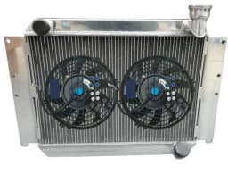For UP TO 700HP CHEVY CORVETTE 350 V8 1955-1960 59 58 57 56 ALUMINUM RADIATOR