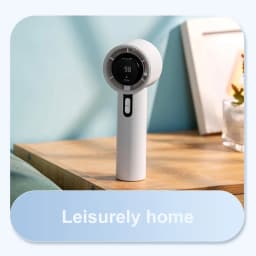 Mini Handheld Fan With Strong Wind Gathering Lightweight Low Energy Consumption Portable Handheld