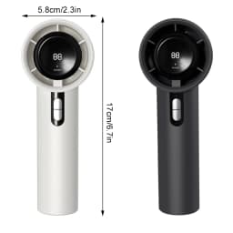 Mini Handheld Fan With Strong Wind Gathering Lightweight Low Energy Consumption Portable Handheld