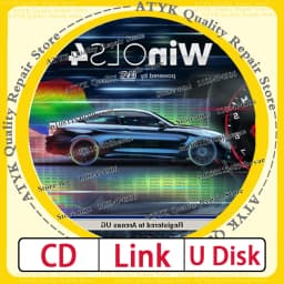 WinOLS 4.51 VM Diagnostic Software With Plugins Vmwar ECU 4.51 WinOLS Code Reader Automobile Maintenance Auto Repair ECU Chip