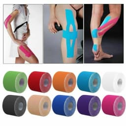 3 Rolls Kinesiology Tape KT Muscle Strain Injury Support Physio Roll 5CM X 5M